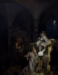 De Alchemist op zoek naar de Steen der Wijzen